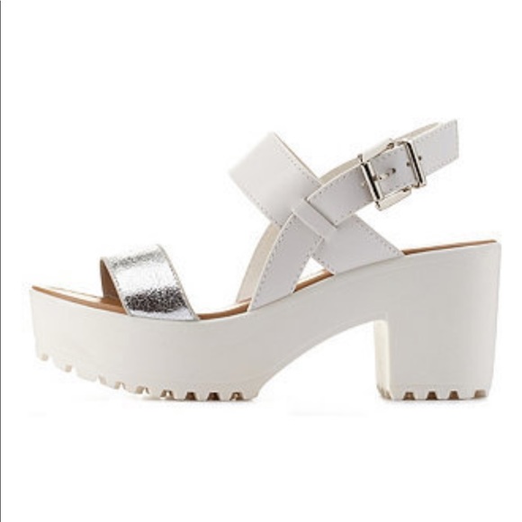 trendy platform shoes